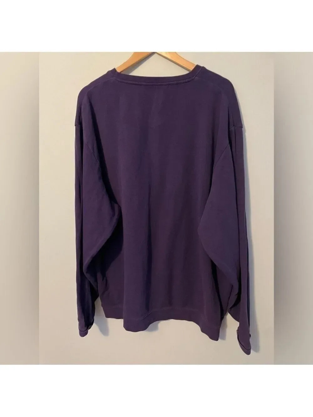 Cutter & Buck Vintage V Neck Sweater Purple XXL - Picture 5 of 8